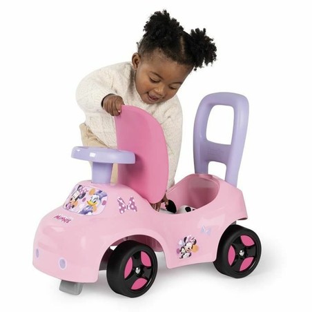 Vista lateral del correpasillos Smoby, perfecto para construcción niños 3 años y su desarrollo motriz.