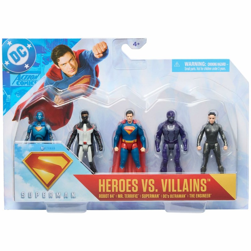 Embalaje de la Figura de Acción Superman de Spin Master