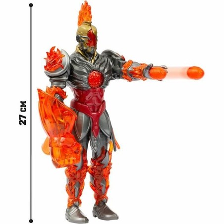 Figura acción niños Gormiti Fireon, juguete articulado resistente