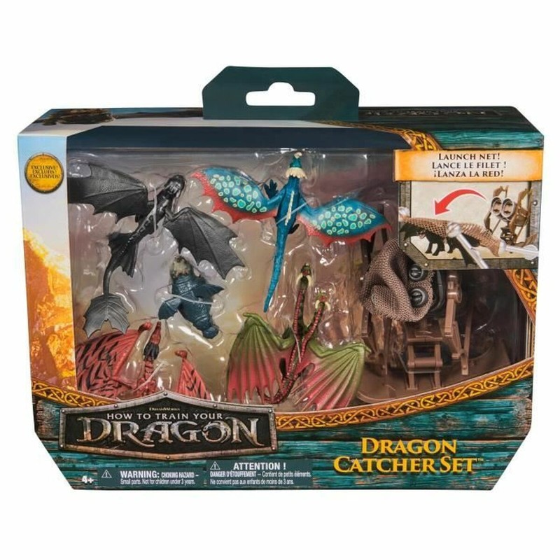 Set completo de dragones Spin Master de la película