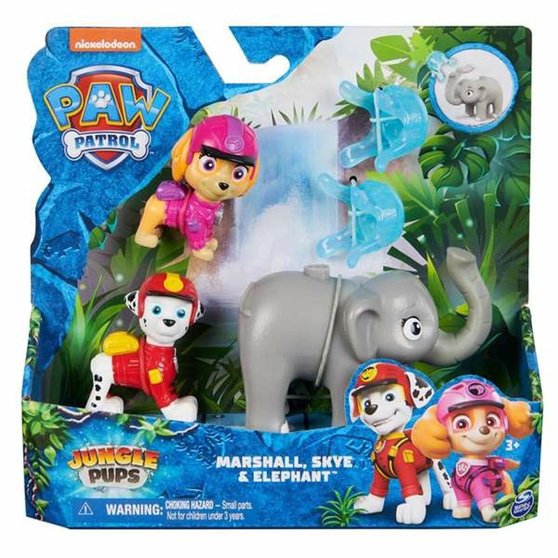 Figuras Patrulla Canina Chase Tracker tigre mecanismo lanzador red