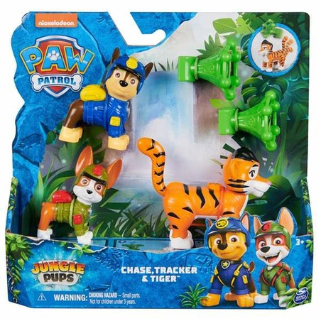 Playset Paw Patrol Jungle figuras para juego creativo desarrollo
