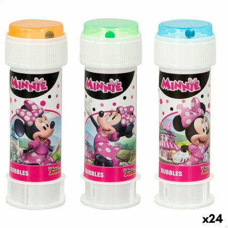 Pompas de Jabón Minnie Mouse para niños, pack de 24 unidades