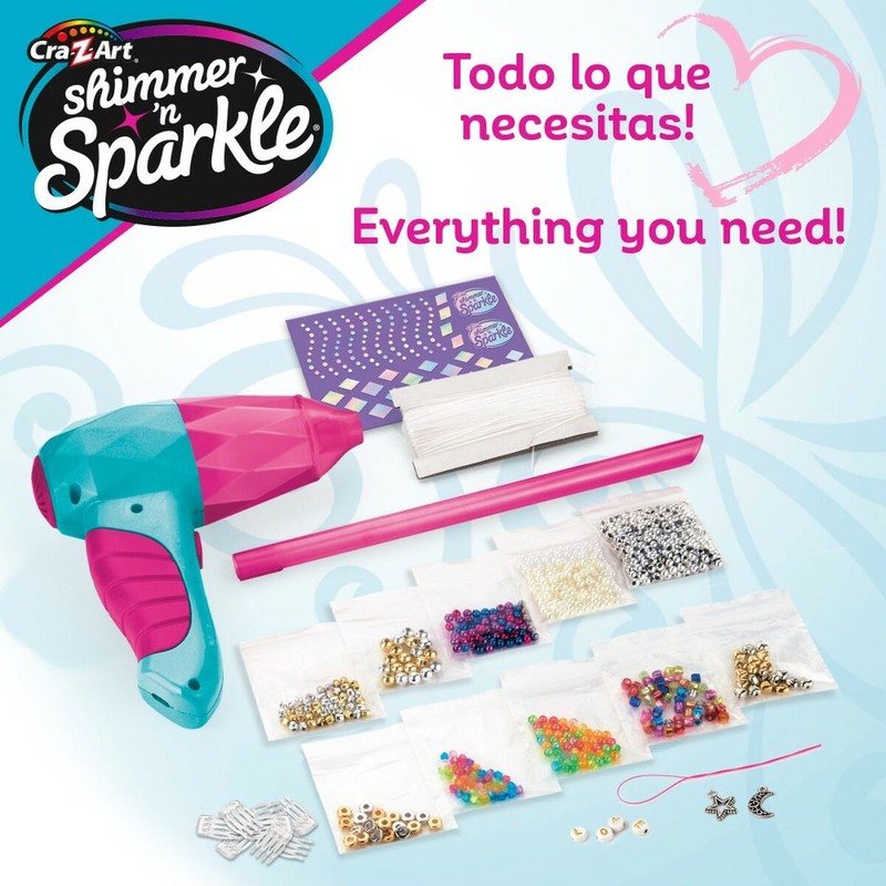 Set de manualidades infantil para crear pulseras y joyas