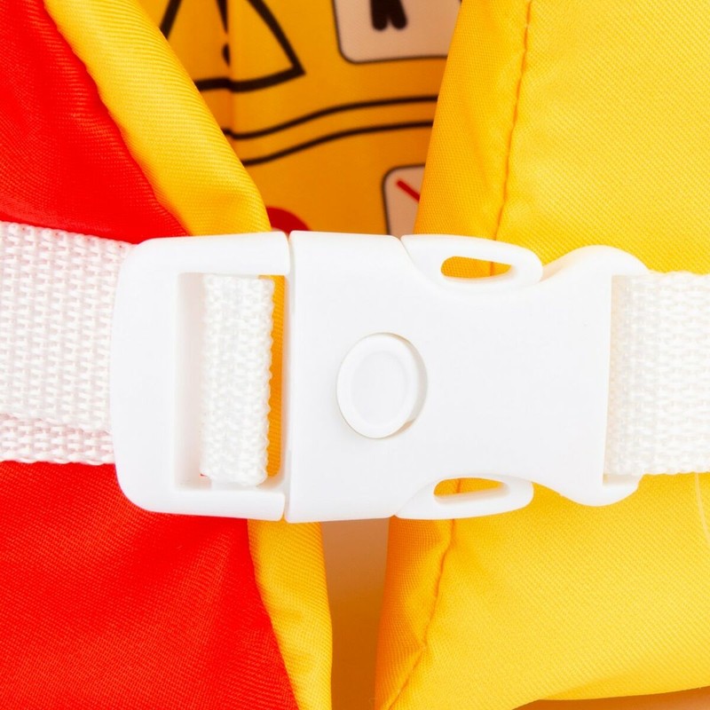 Seguridad acuática niños con chaleco natación piscina