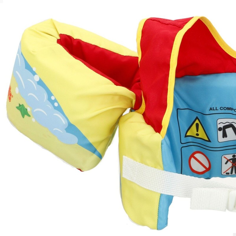 Pack de 4 chalecos flotadores para seguridad en el agua para niños