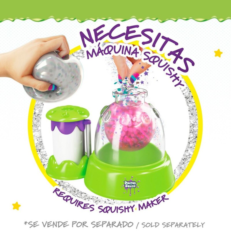 Set pintura niños con slime, texturas y formas divertidas