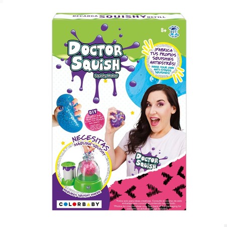 Pack de slime casero Doctor Squish para explorar y crear