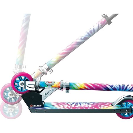 Patinete ligero para niños Razor, diseño Tie-Dye