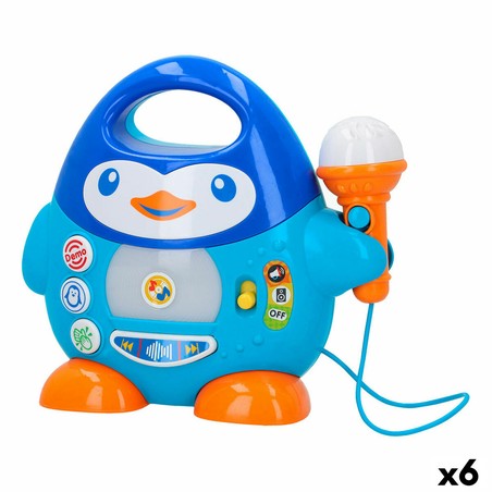 Micrófono Karaoke Winfun Pingüino para juguetes construcción niños