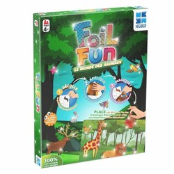 Manualidades niños kit Foil Fun Animales Megableu