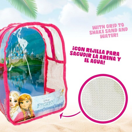 Mochila playa Frozen para niños, perfecta para guardar juguetes y accesorios