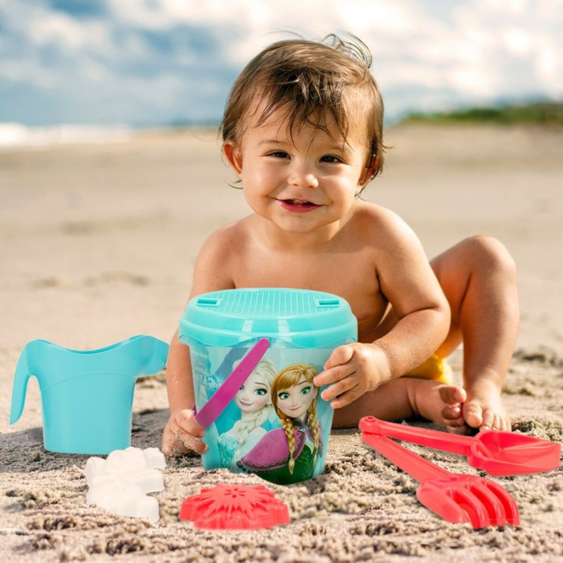 Juguetes de arena niños Frozen: Un completo juego de playa de 12 unidades