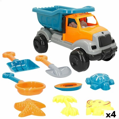 juguetes construcción niños en la playa