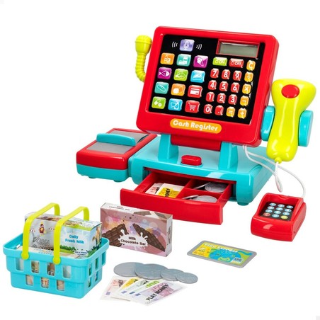 Caja registradora PlayGo con luz y sonido, ideal para construcción niños 3 años