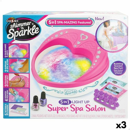 Spa de pedicura infantil Cra-Z-Art para niñas