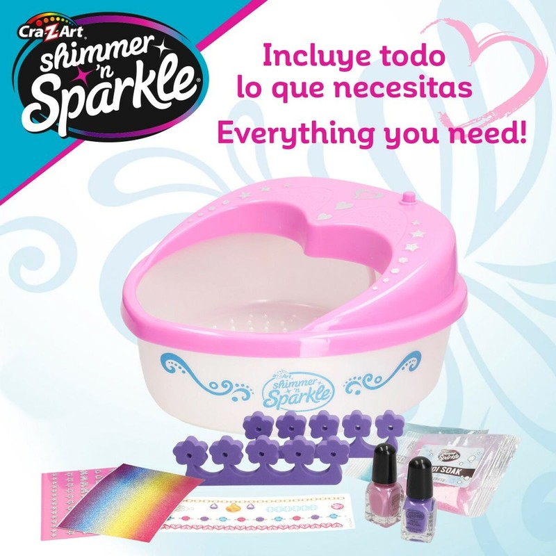 Kit de uñas para niñas con accesorios Cra-Z-Art
