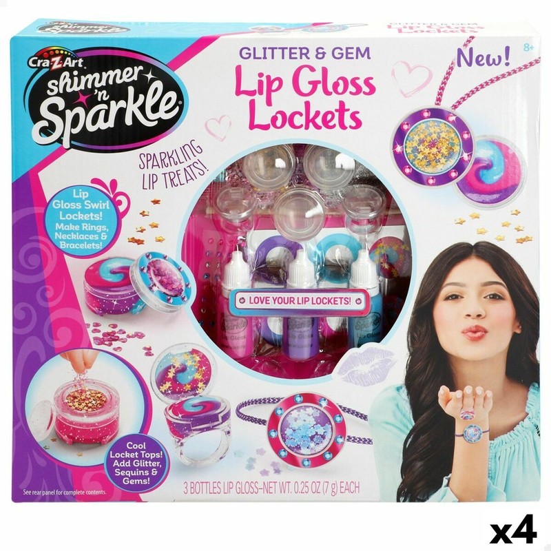 juguetes construcción niños set maquillaje cra-z-art labios