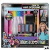 Set Peluquería Monster High con extensiones de pelo de colores
