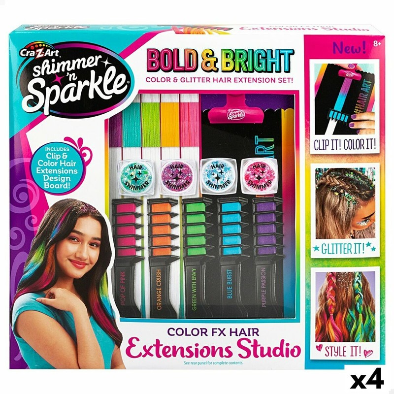 Juguetes construcción niños Cra-Z-Art extensiones pelo