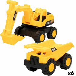 Juguetes construcción niños Speed & Go set de 6 vehículos