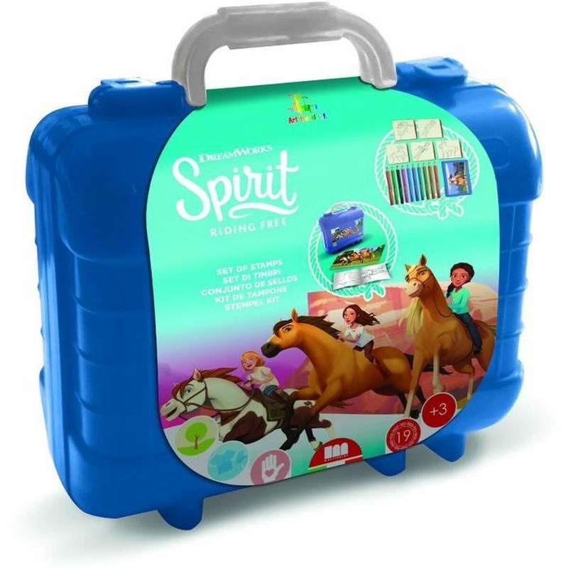 Manualidades niños: Sellos Multiprint Spirit para un set de dibujo artístico creativo
