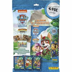 Manualidades Niños: Álbum de Pegatinas Panini Paw Patrol Jungle Mission - Compra online en MegaJuguetes