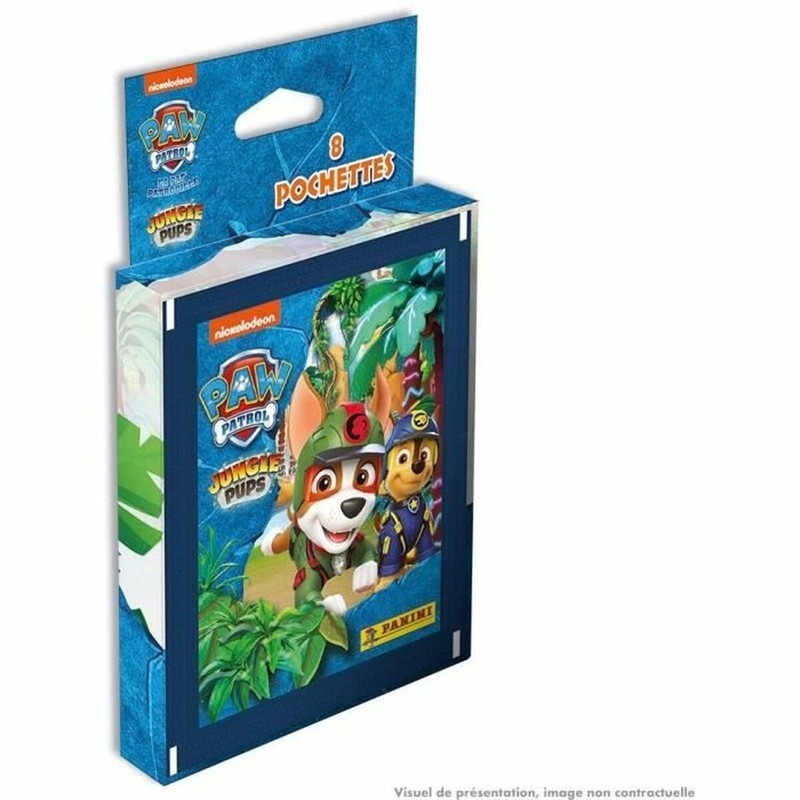 Álbum de pegatinas Panini Paw Patrol Jungle Mission para niños