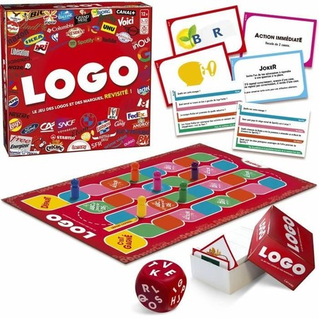 Caja del juego mesa educativo Logo Lansay