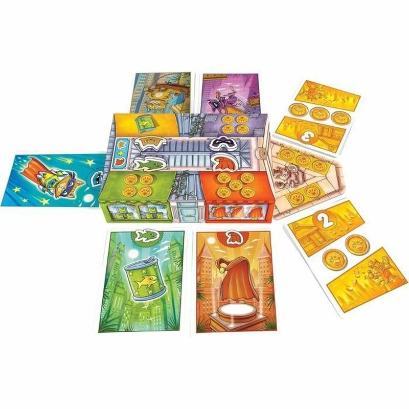Juego mesa educativo Super Meow para desarrollo infantil