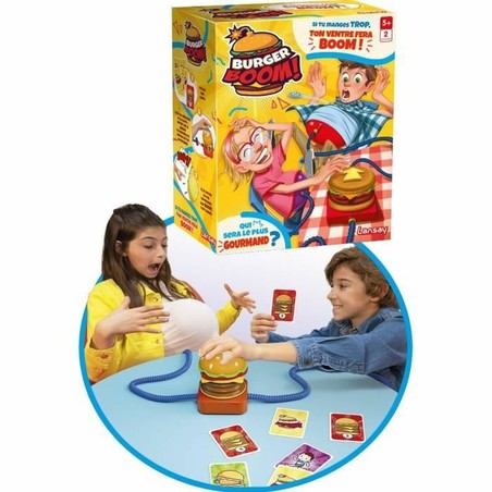 Juegos mesa niños Burger Boom Lansay diversión familiar