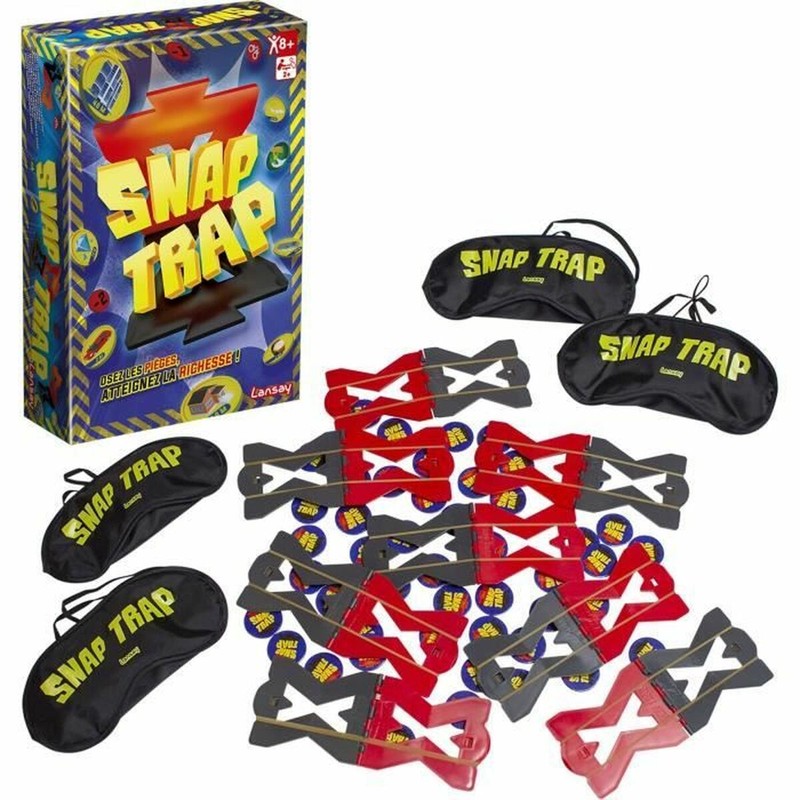 Juego de mesa niños Lansay Snap Trap, ideal para desarrollar estrategia