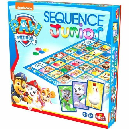 Componentes del juego mesa educativo Paw Patrol para niños +3 años