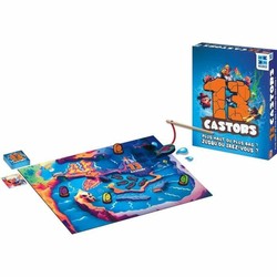 Juegos mesa niños Megableu 13 Beavers divertido