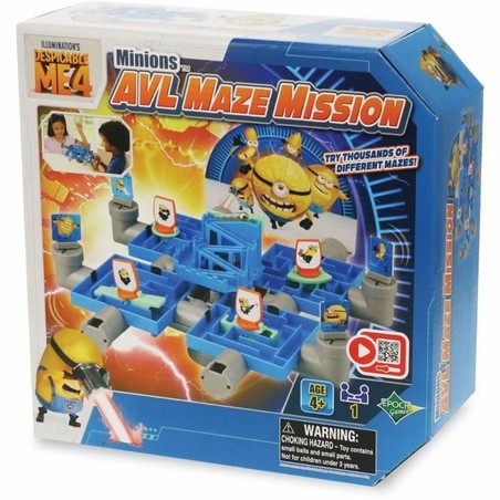 Juegos mesa niños Minions laberinto