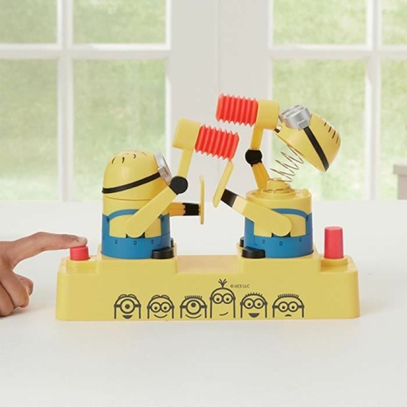 Juego mesa familiar Minions Hammer POP con martillo