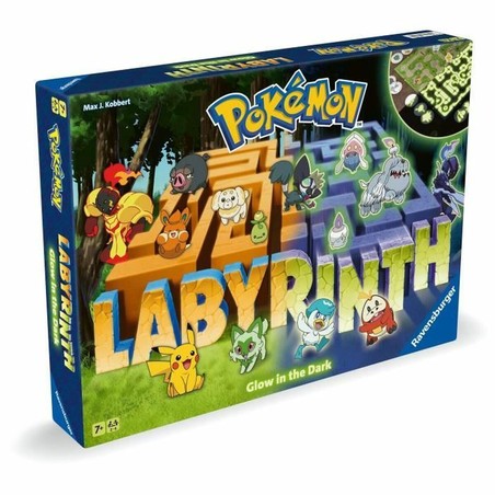 Juego mesa familiar Pokémon Labyrinth, componentes de calidad
