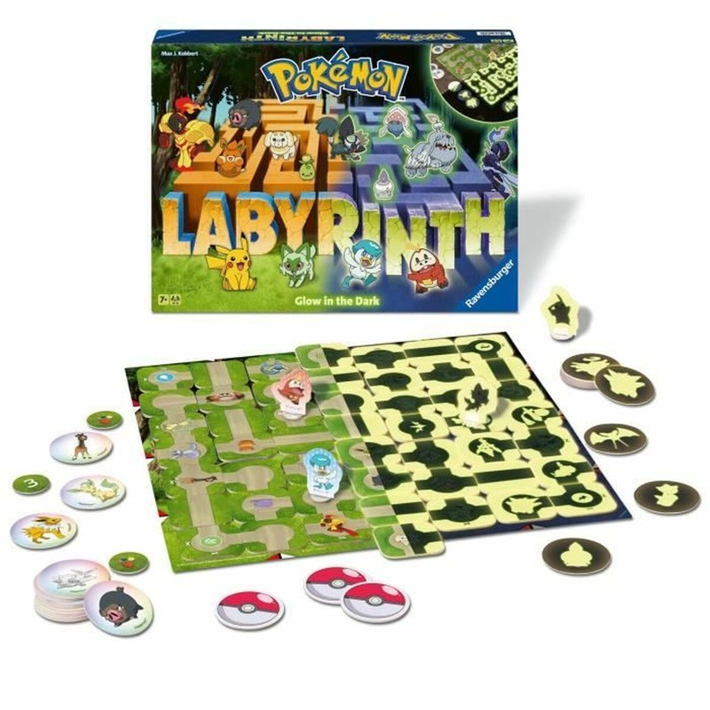 Contenido del juego mesa de estrategia Pokémon para niños
