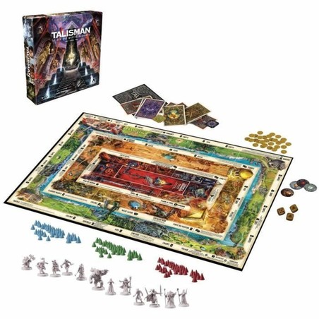 Caja detallada de Talisman The Magic Quest Game