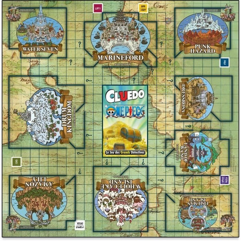 Cluedo One Piece Winning Moves edición francés