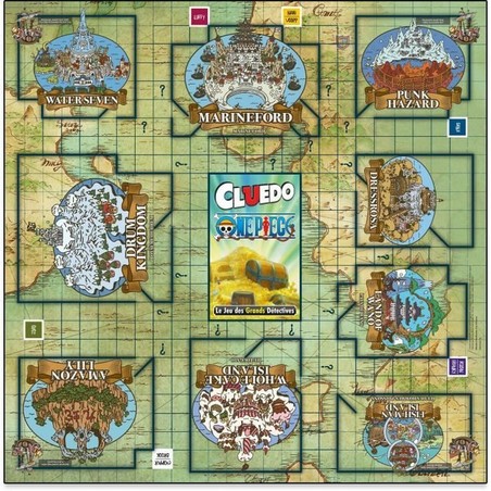 Cluedo One Piece Winning Moves edición francés