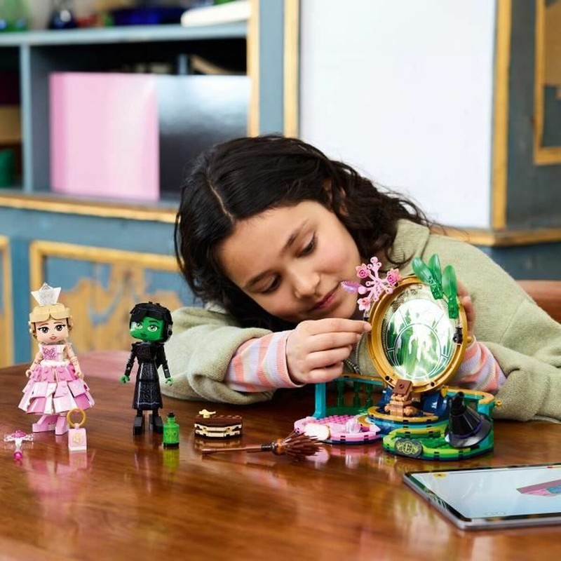 Bloques construcción infantiles Lego 75682 Elphaba y Glinda en acción