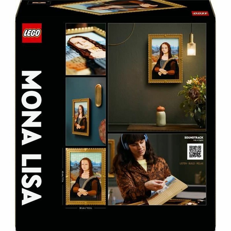 Maqueta Lego Mona Lisa multicolor detallada
