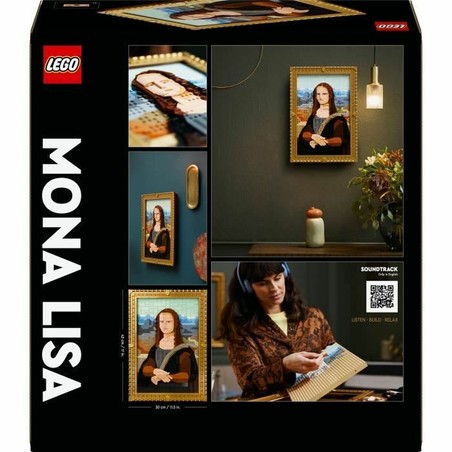 Maqueta Lego Mona Lisa multicolor detallada