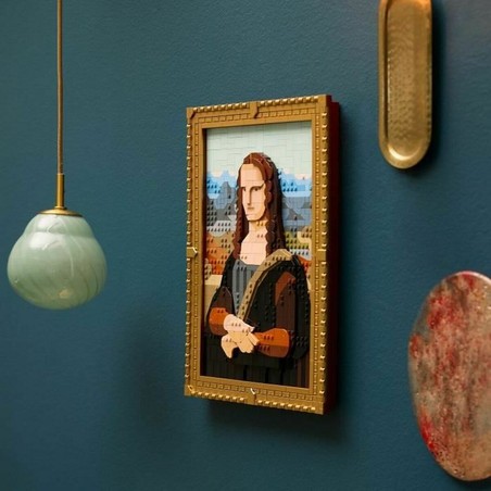 Experiencia de montaje relajante del Lego Mona Lisa