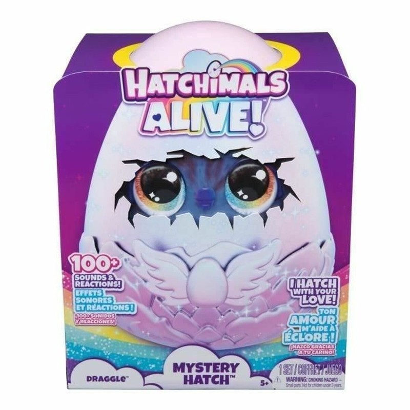 Bloques construcción infantiles Playset Hatchimals con sorpresas