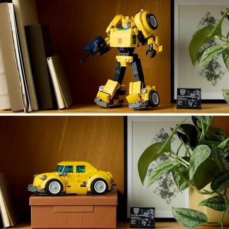 Set Lego para coleccionistas, robot Bumblebee en caja