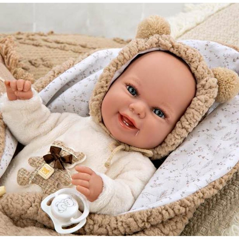 Juguete bebé realista Arias con accesorios, ideal para niños