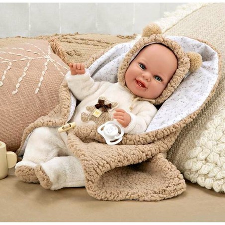 Bebé Arias accesorios: chupete y ropa de muñeca