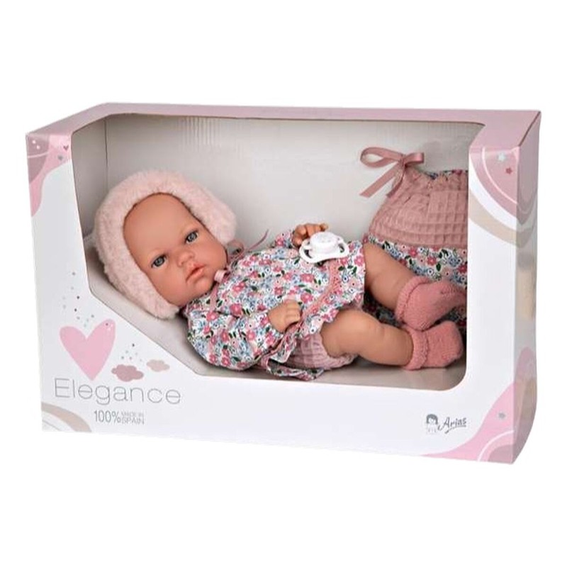 Muñeca bebé Arias Elegance 30 cm para juego simbólico